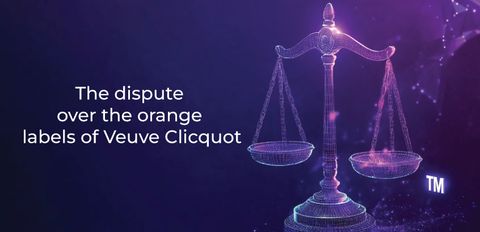 Спор в отношении оранжевых этикеток Veuve Clicquot