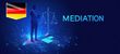 Mediation in the state of Germany