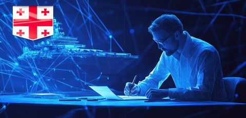 Поставить судно под грузинский флаг