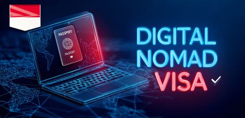 Получить Digital Nomad визу в Индонезию с правом жить и работать